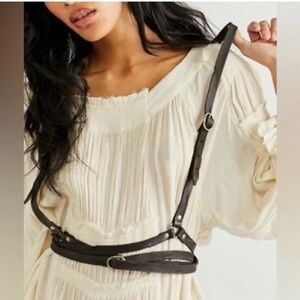 Free People Cobra Black Harness